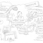Illustration derTätigkeit von Trainern & Coaches des Seminarzentrums „echte Freunde", Hannover