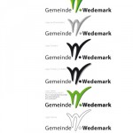 Corporate Design Gemeinde Wedemark Logoversionen, Gemeinde Wedemark Logo, Slogan, Corporate Design Entwicklung, Geschäftsausstattung, Corporate Design, Grafik-Design, Logo, Anja Weiss Hannover